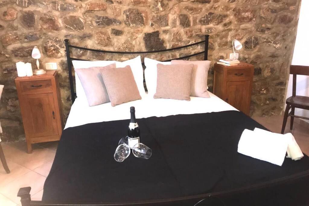 Villetta Indipendente Con Giardino Campiglia d'Orcia Bagian luar foto
